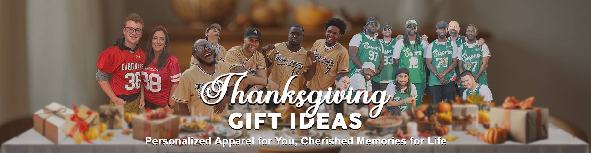 Thanksgiving Gift Ideas Guide 2024 Trending Custom Wear for Family