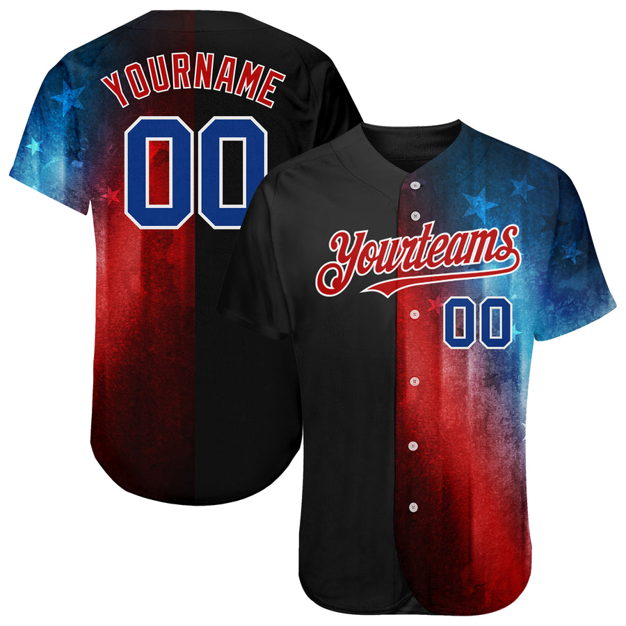 Custom Black Baseball Jerseys  Custom Black Baseball Uniforms Tagged  Patriotic Best Sellers - FansIdea