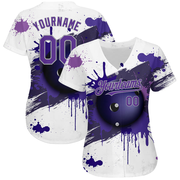 Custom Dark Gray Black-White 3D Pattern Design Authentic Baseball Jersey  Discount – snapmade