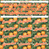 Custom Green Orange-White 3D Pattern Design Orange Citrus Fruit Performance T-Shirt