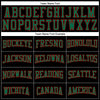 Custom Black Red-Kelly Green Mesh Authentic Football Jersey