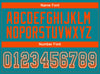 Custom Teal Orange-White Mesh Drift Fashion Football Jersey