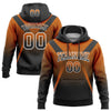 Custom Stitched Texas Orange Black-White Fade Fashion Arrow Sports Pullover Sweatshirt Hoodie