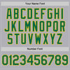 Custom Gray Kelly Green-Yellow Mesh Authentic Throwback Baseball Jersey