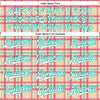 Custom Cream White-Aqua Check Board 3D Pattern Design Bomber Full-Snap Varsity Letterman Jacket