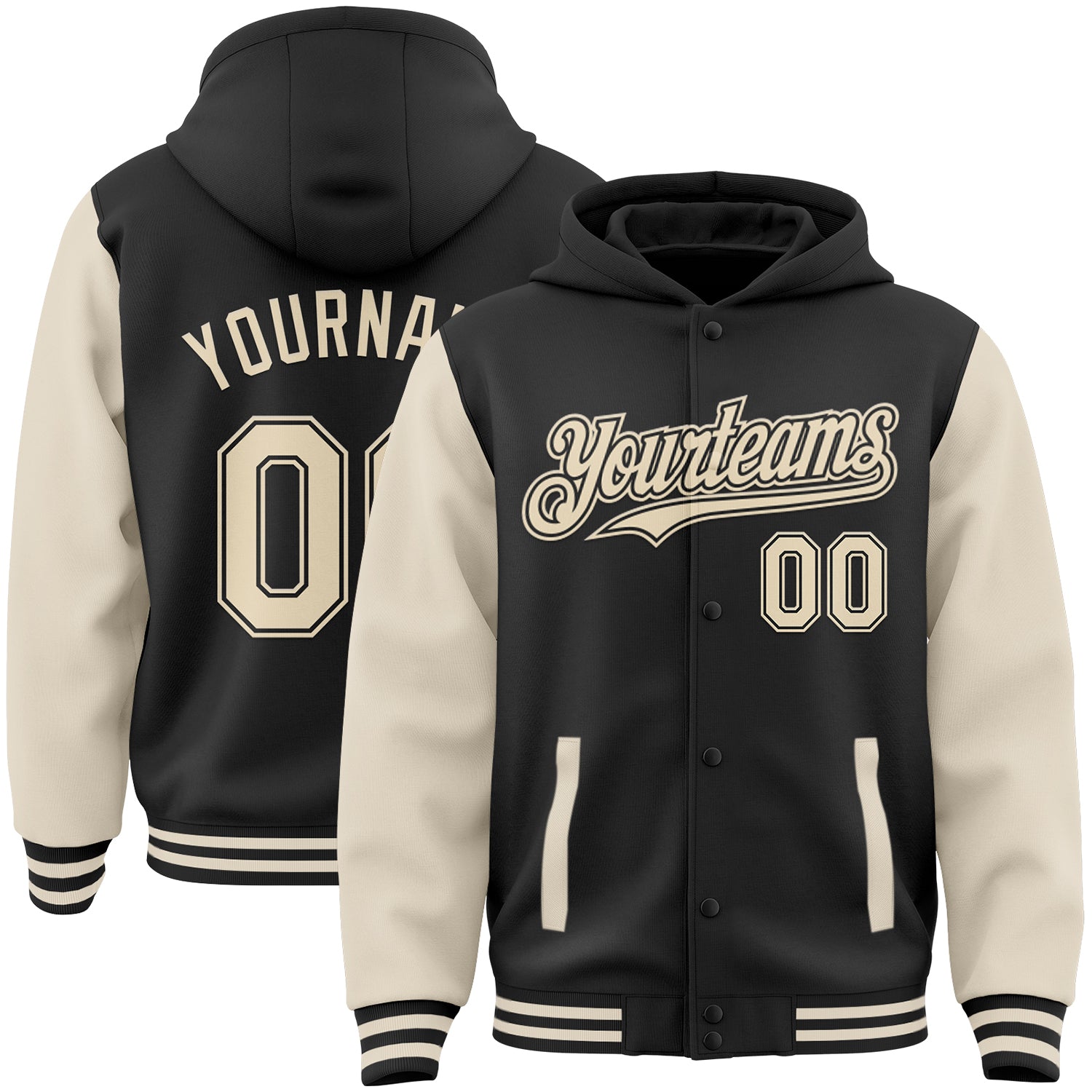 Custom Varsity outlet Full-Zip Hooded Sweater