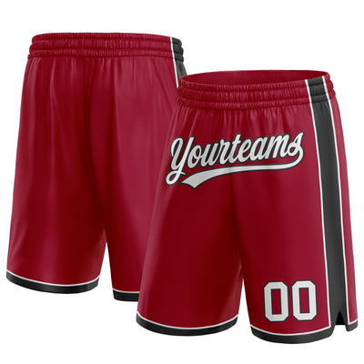 Burgundy hot sale basketball shorts