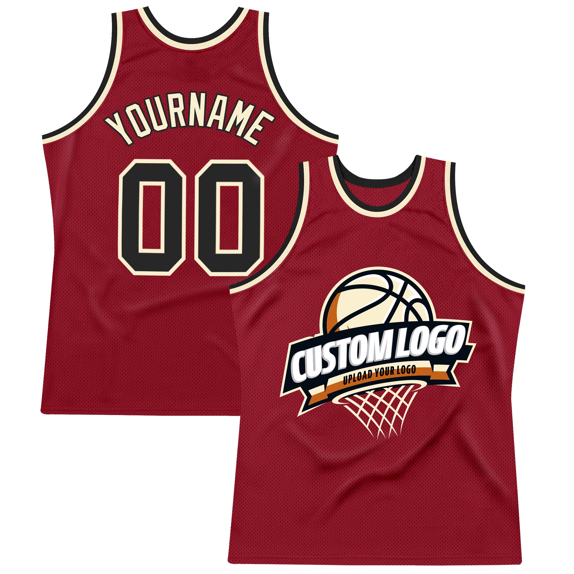 Maroon and cheap gold basketball jersey