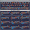 Custom Navy Blue-Orange Authentic Throwback Baseball Jersey