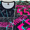 Custom Black Pink-Aqua Sublimation Soccer Uniform Jersey