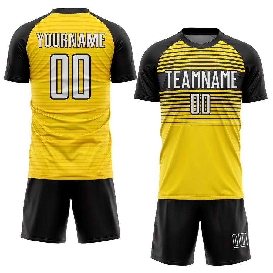 Custom Soccer Jerseys  Personalized Team Soccer Uniforms Design Tagged  Yellow - FansIdea