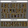 Custom Steel Gray Black-Gold Hockey Lace Neck Jersey