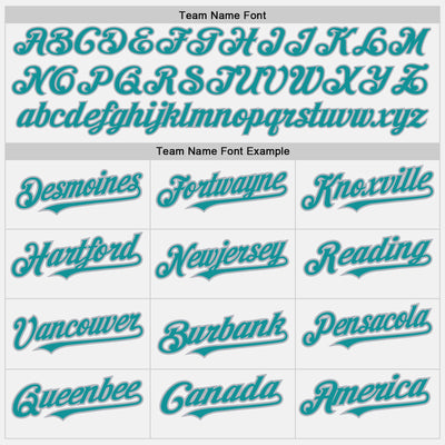 Custom White (Teal Gray Pinstripe) Teal-Gray Authentic Baseball Jersey