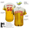 Custom 3D Pattern Design Bubble Of Beer In Glass Authentic Baseball Jersey