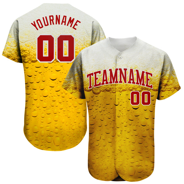 Personalized Name Guinness Beer Custom 3D Baseball Jersey - Bring Your Ideas,  Thoughts And Imaginations Into Reality Today