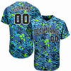 Custom 3D Pattern Design Music Festival Authentic Baseball Jersey