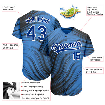 Custom Royal Blue Baseball Jerseys  Custom Royal Baseball Uniforms -  FansIdea