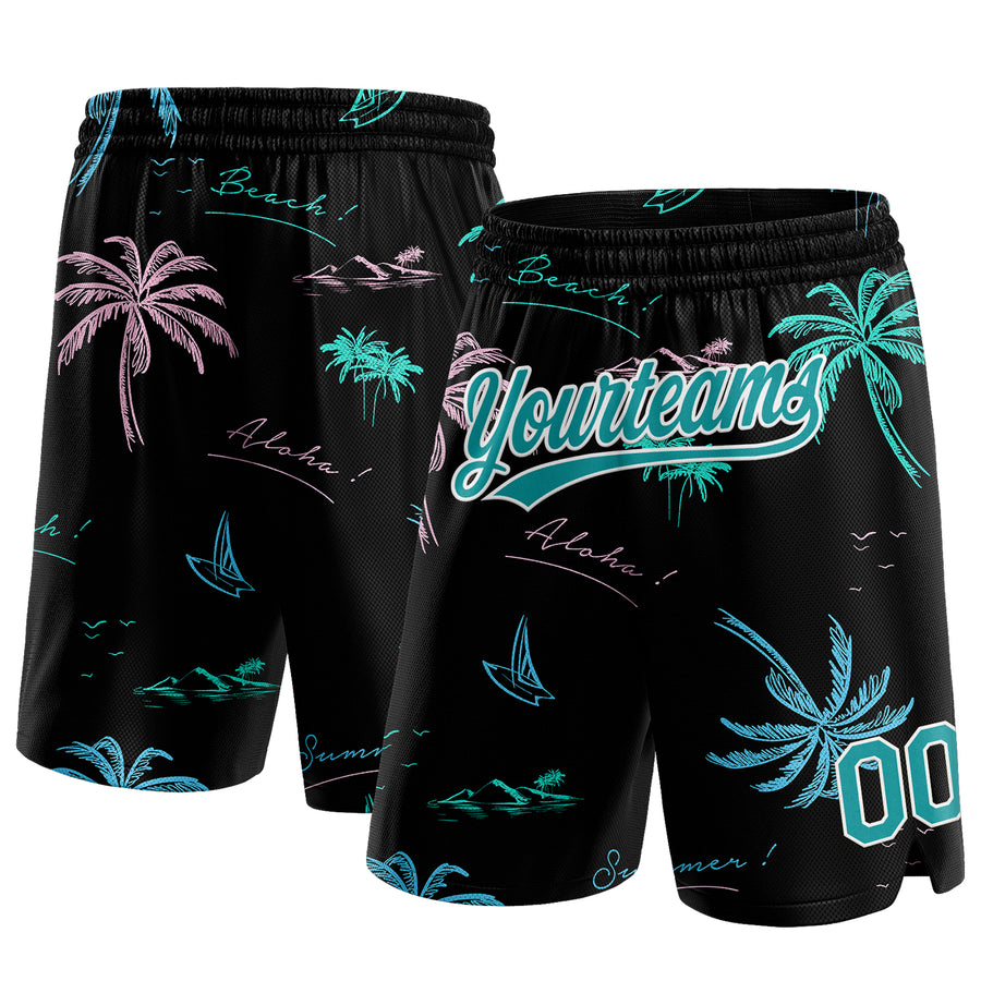 Los Angeles Lakers NBA Floral Hawaiian Shorts For Summer Beach -  Freedomdesign