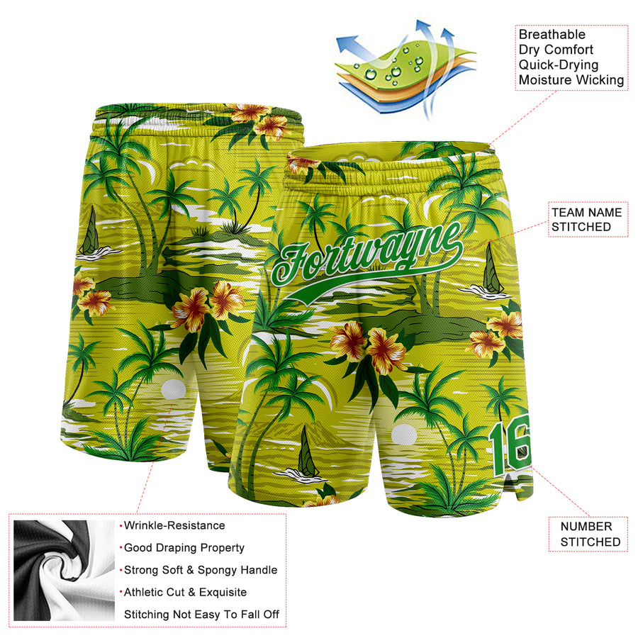 Los Angeles Lakers NBA Floral Hawaiian Shorts For Summer Beach -  Freedomdesign