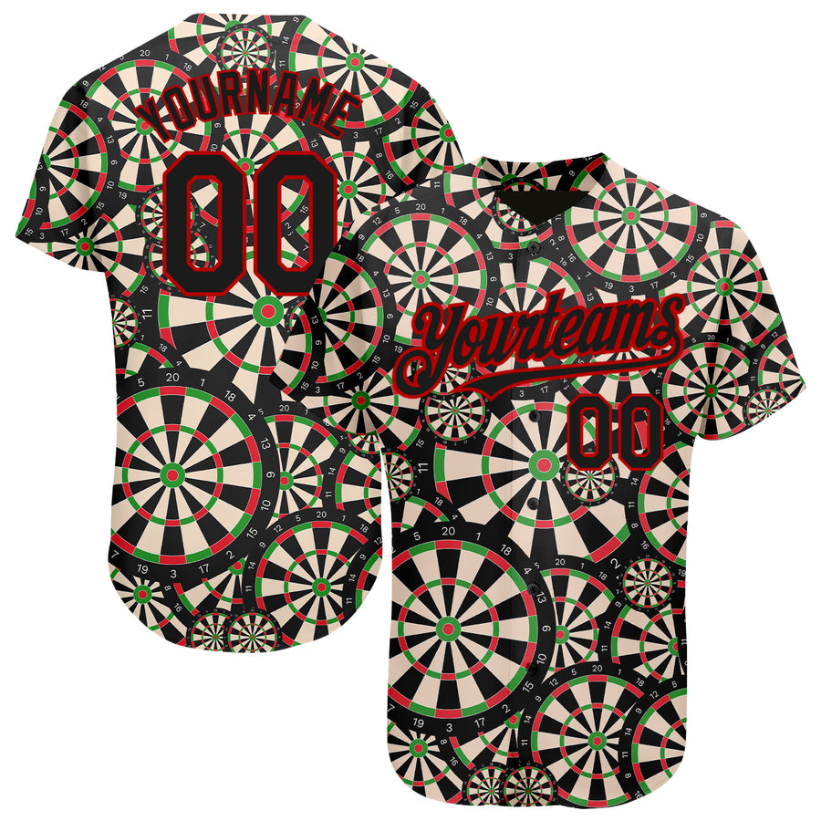 Custom 3D Patterns Darts T-Shirts  Performance Retro Jerseys Design -  FansIdea