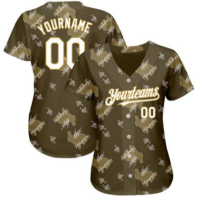 Custom Gold Baseball Jerseys  Gold Baseball Uniforms Design - FansIdea