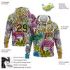 Custom Stitched White Black-Yellow 3D Pattern Design Horse And Camel Sports Pullover Sweatshirt Hoodie