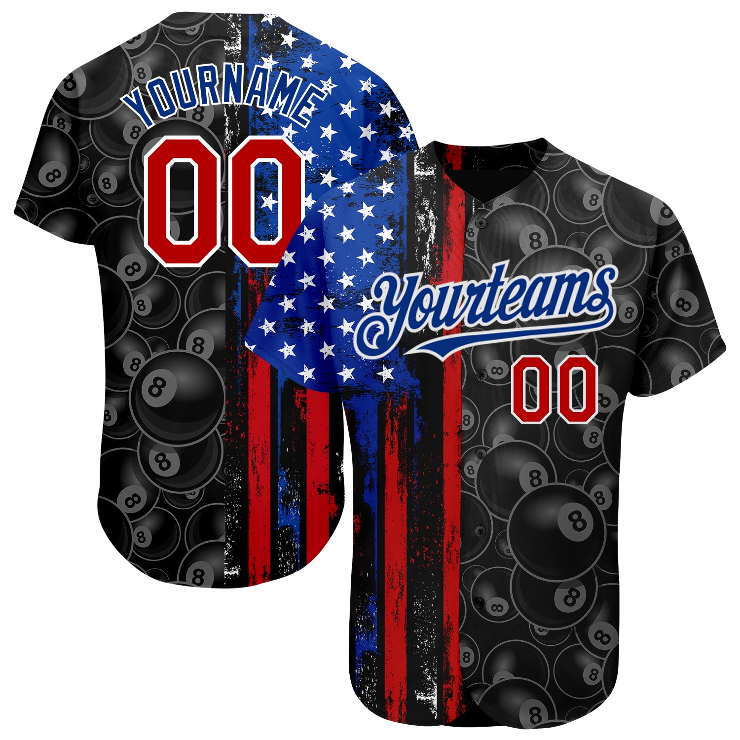 Custom Olive Olive-Old Gold 3D Pattern Design Authentic Salute To Service Baseball  Jersey Discount