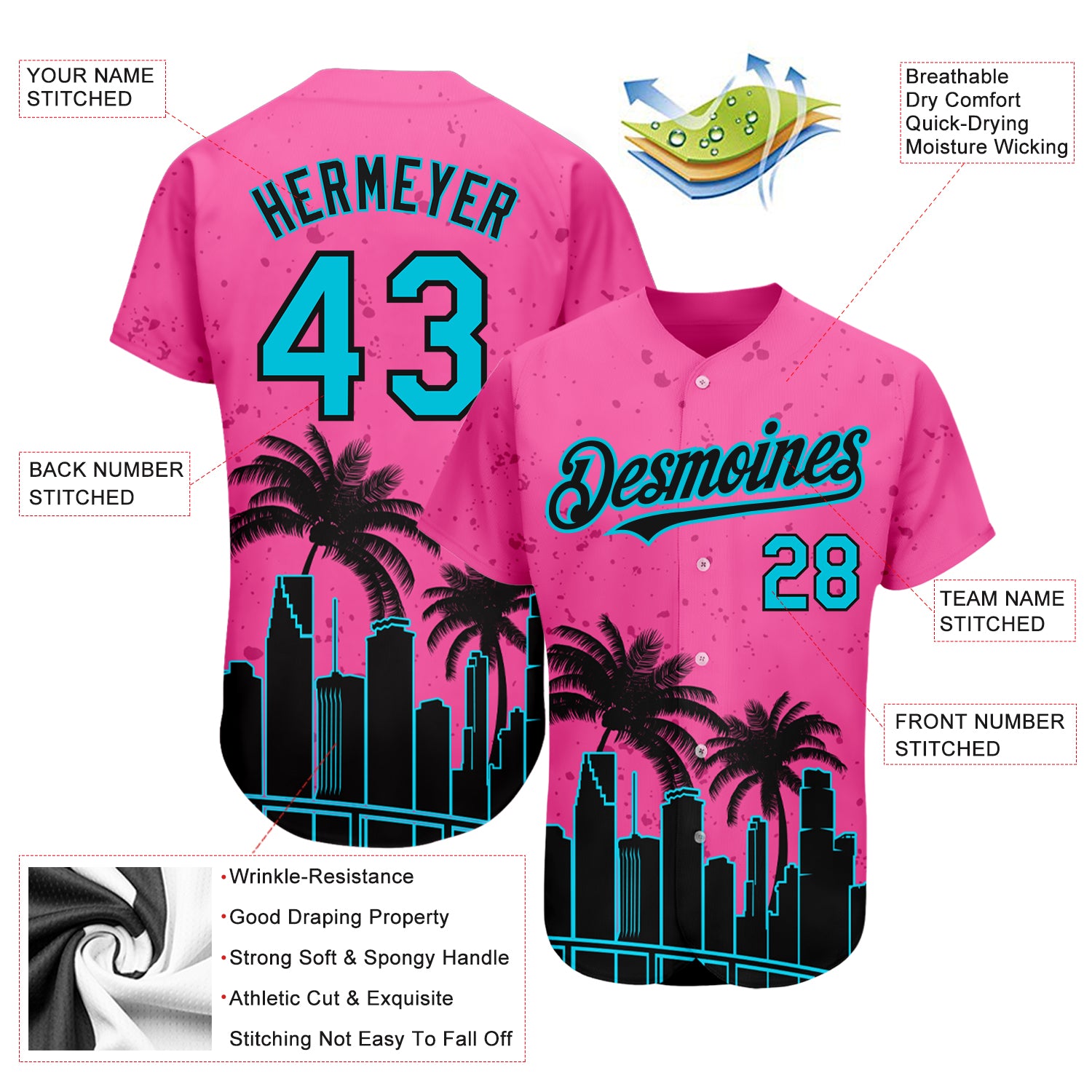 Design Miami Marlins Baseball Team Pink Ribbon Together We Fight