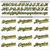 Custom White Royal-Yellow 3D Pattern Design Abstract Sharp Shape Authentic Baseball Jersey