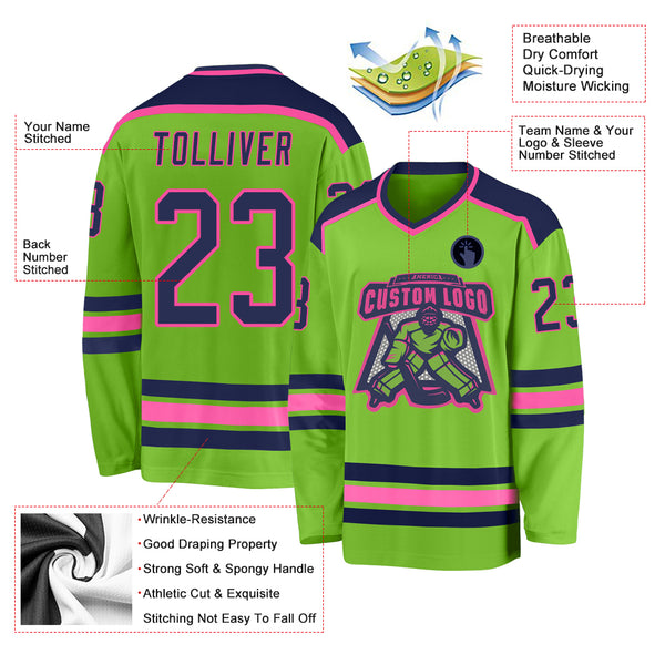 The H Hockey Jersey (Forest Green/Navy)