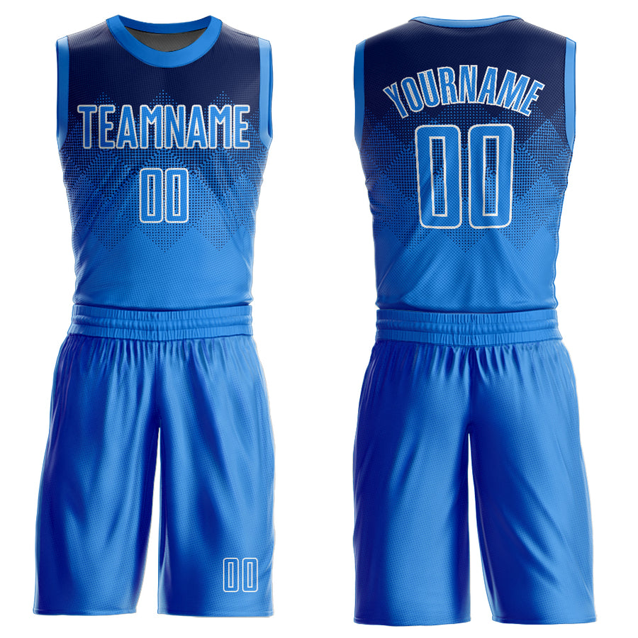 Cheap Custom Black White-Light Blue Authentic Fade Fashion Basketball Jersey  Free Shipping – CustomJerseysPro