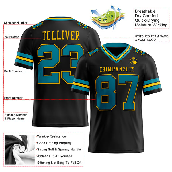 Jacksonville Jaguars Jersey Neon Personalized Jersey Custom 