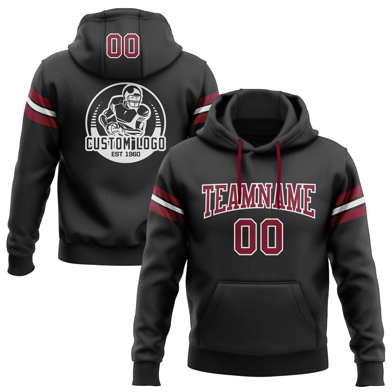 Football hoodies for store teams