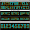 Custom Stitched Black Teal-Gold Football Pullover Sweatshirt Hoodie