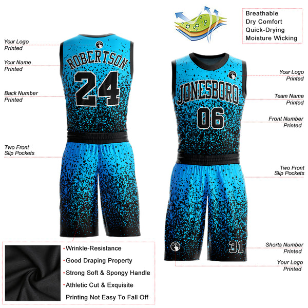 Custom Suit Basketball Suit Jersey Red White-Black Round Neck Sublimation Basketball  Jersey - FansIdea