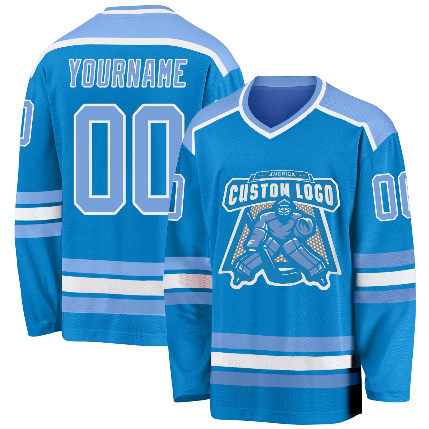 Custom color hockey jerseys online