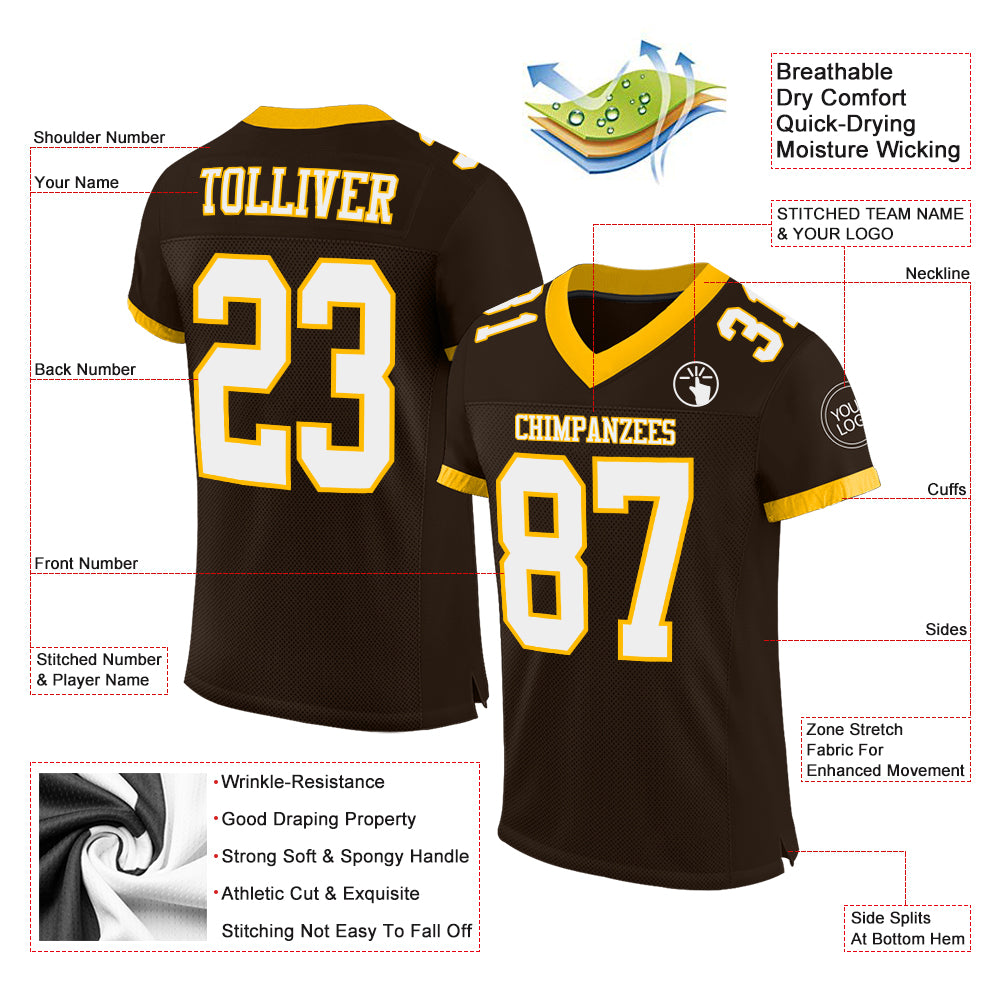 Custom Football Jerseys, Personalized Football Jersey Designs - Create Football  Jerseys - FansIdea