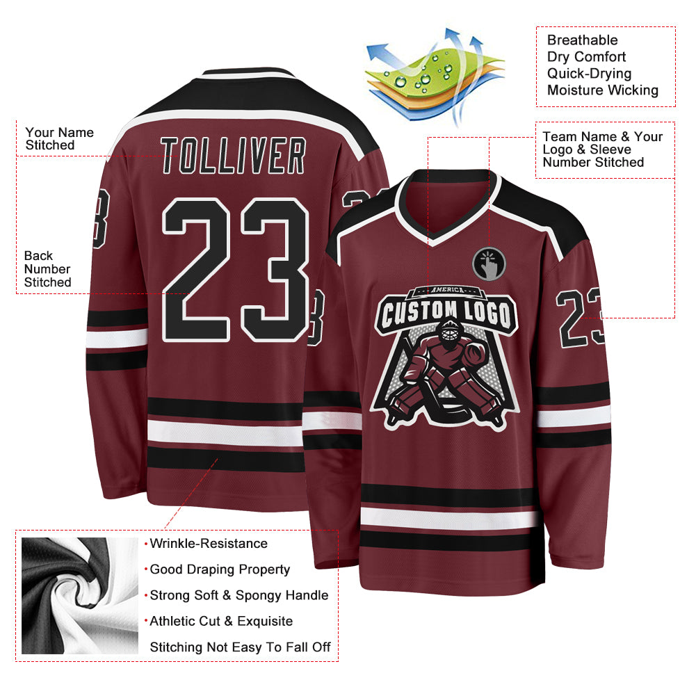 Custom Colorado Hockey Jerseys Order Any Quantity 