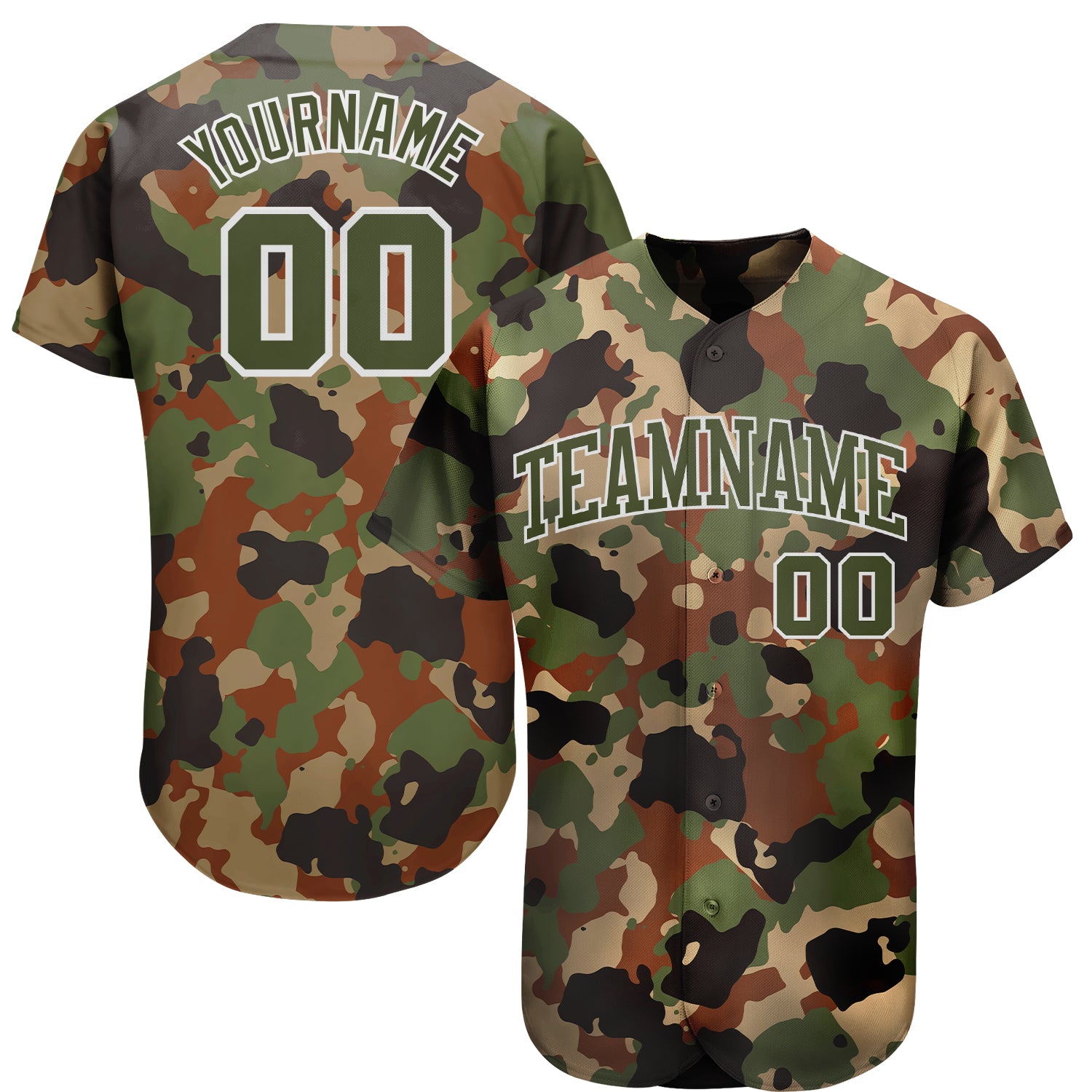 Custom Camo Baseball Jerseys  Camouflage Baseball Jerseys & Uniforms -  FansIdea