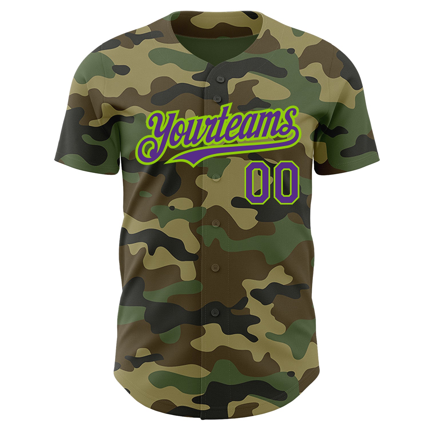 Custom Camo Royal-Red Authentic Salute To Service Baseball Jersey