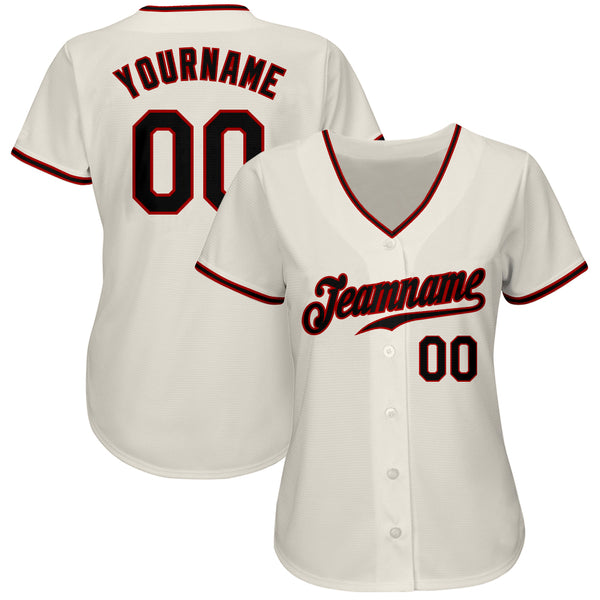 Custom Cream Baseball Jerseys  Cream Jerseys For Men's Women's Youth -  FansIdea