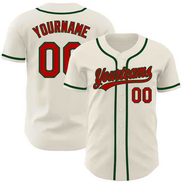 Custom Cream Baseball Jerseys  Cream Jerseys For Men's Women's Youth -  FansIdea