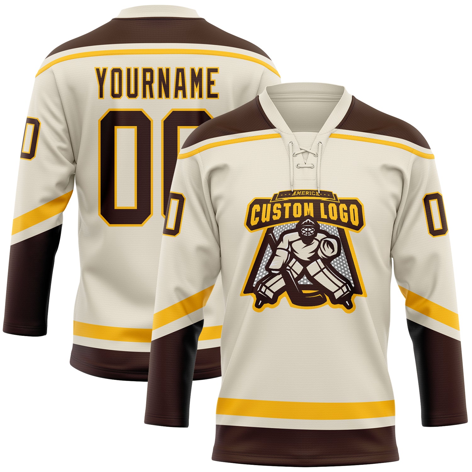 Source Lace Hoodie Hockey Jersey Sublimation Printing Team