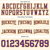 Custom Stitched Cream Purple-Gold Football Pullover Sweatshirt Hoodie