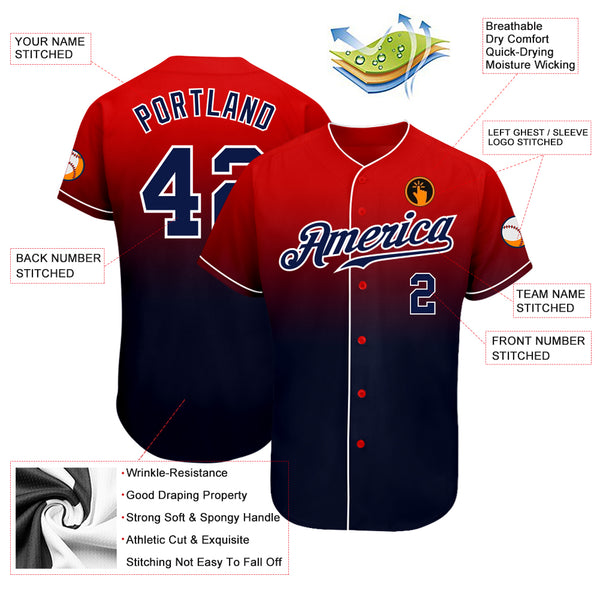 Custom Navy Baseball Jerseys  Design Your Navy Baseball Uniforms - FansIdea