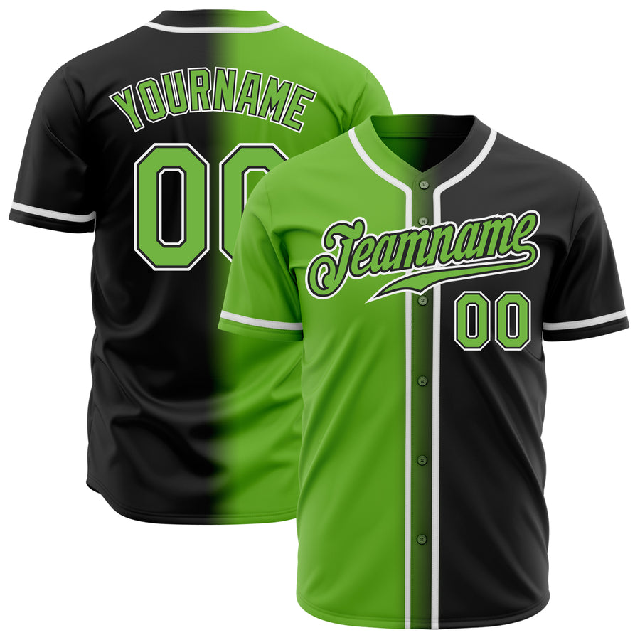 Custom Baseball New Arrivals Baseball Jerseys, Baseball Uniforms For Your  Team – Tagged Font-Neon Green