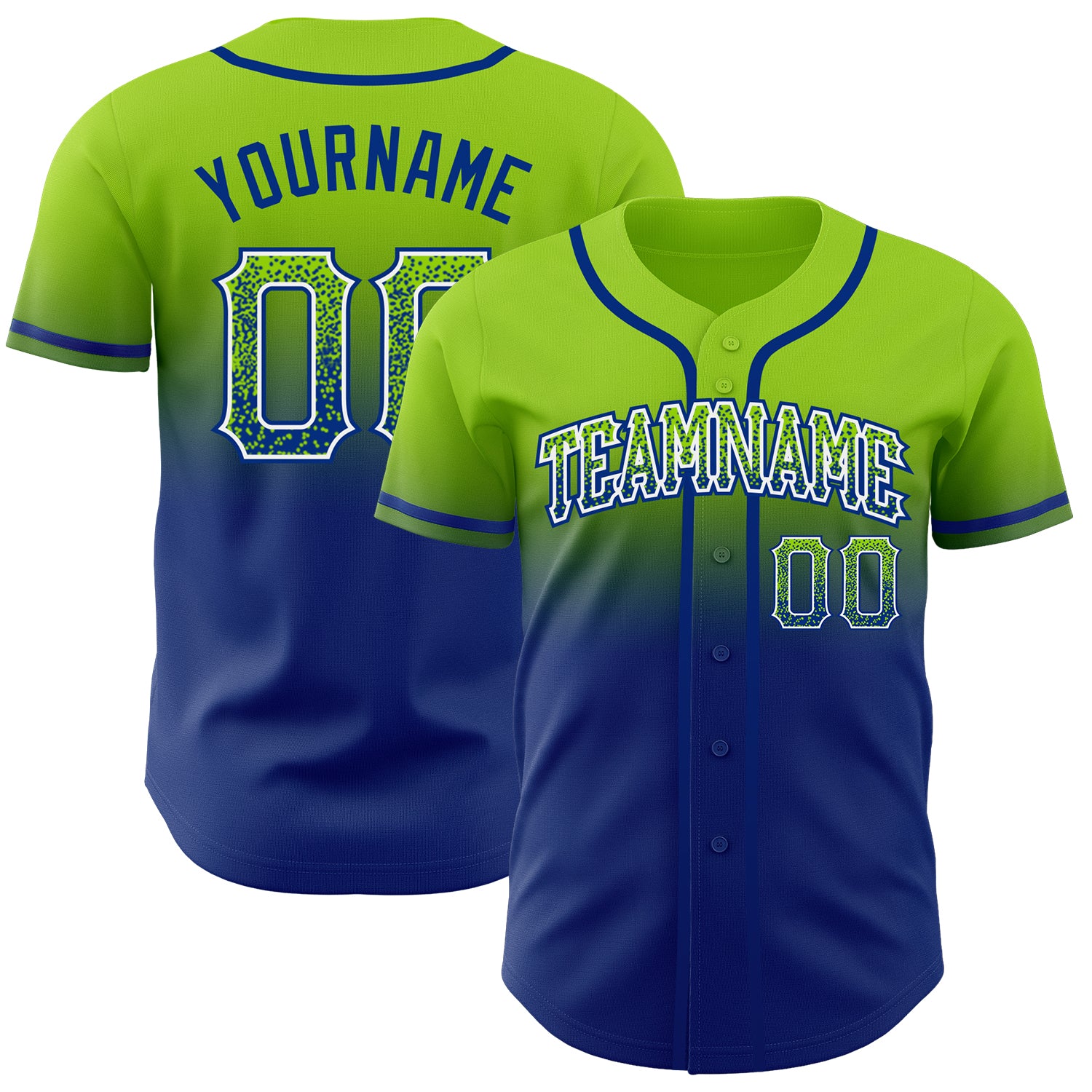 Fade Fashion Custom Baseball Jersey Create Your Own Jersey Print  Personalized Team Name & Number Button Down Shirt