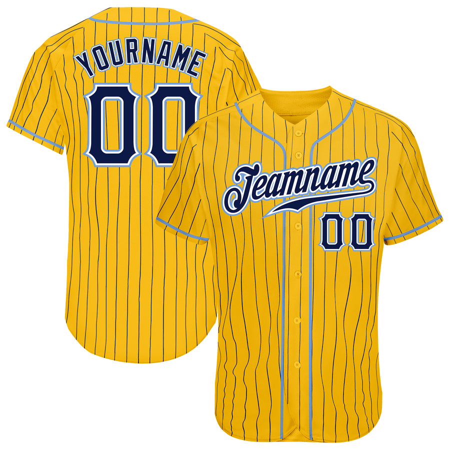 Custom Baseball Jersey Light Blue-Royal-Yellow – Vients