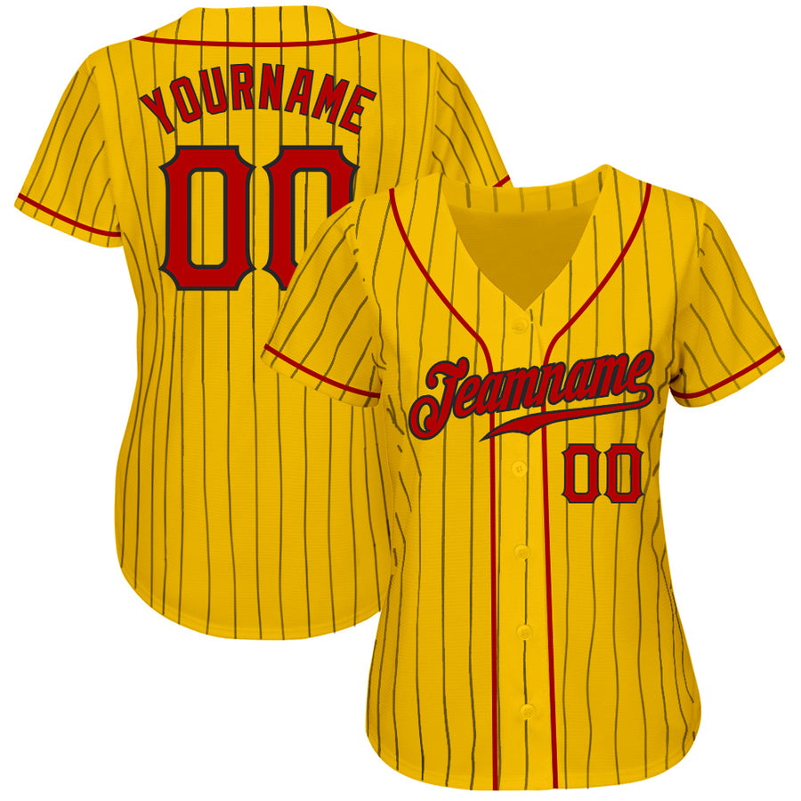 Custom Yellow Baseball Stitches Jerseys  Yellow Baseball Uniforms Apparel  - FansIdea