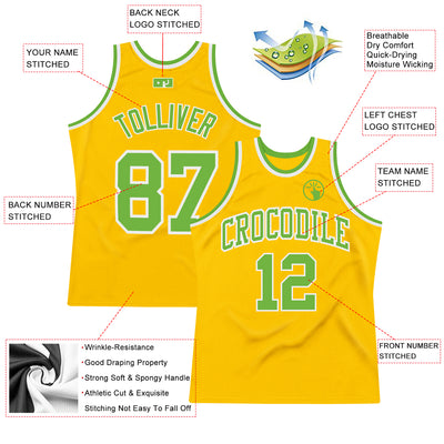 Custom Neon Green Basketball Jerseys, Basketball Uniforms For Your